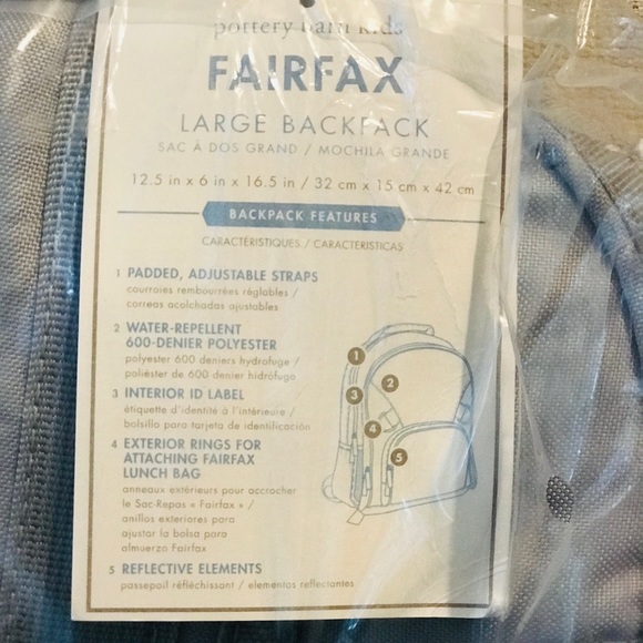 Pottery Barn Kids Accessories Pottery Barn Large Backpack Poshmark